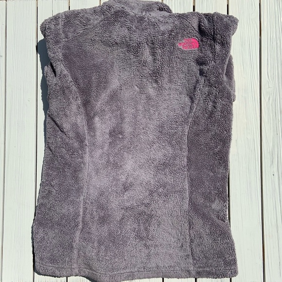 Girls The North Face plush zip up - Picture 4 of 5